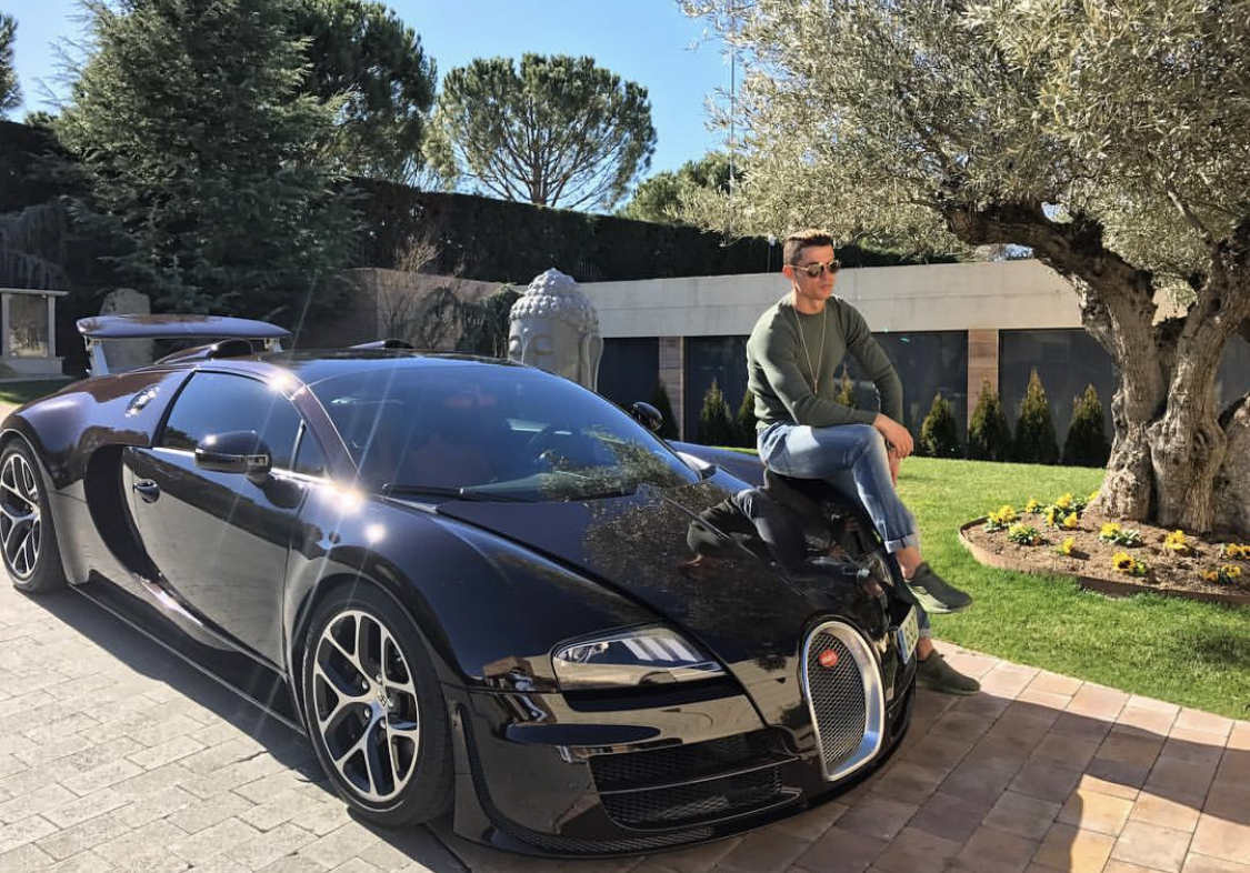 Bugatti do Cristiano Ronaldo 