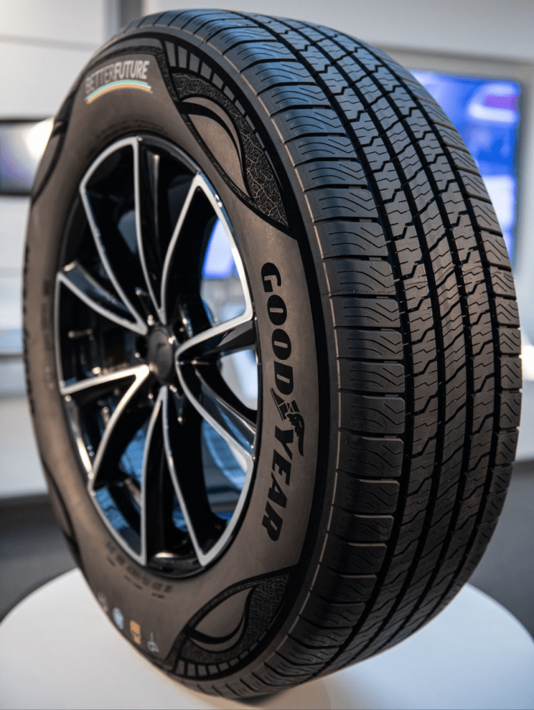 Goodyear produz pneu feito com arroz, soja e pinho