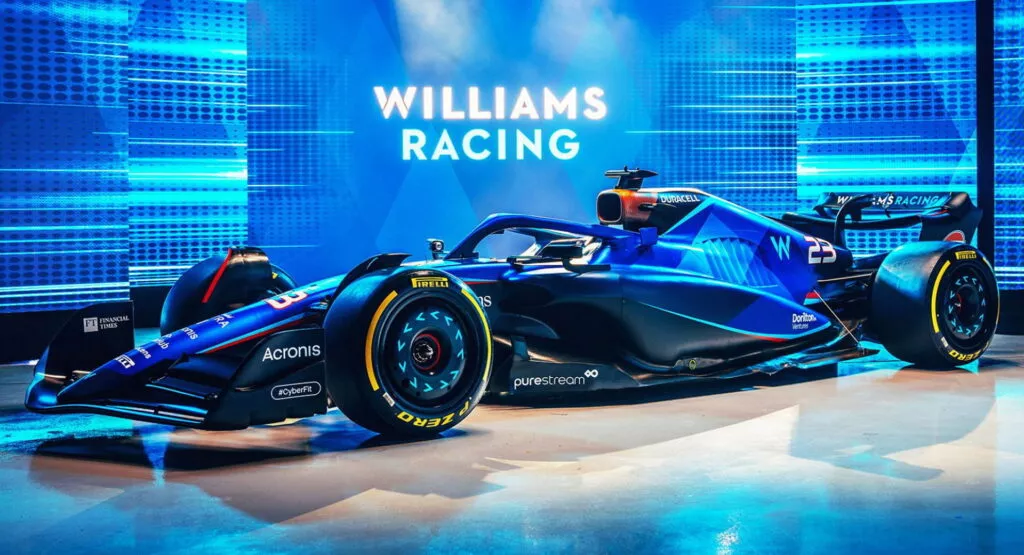 Williams revela uma pintura familiar para seu carro de F1 de 2023