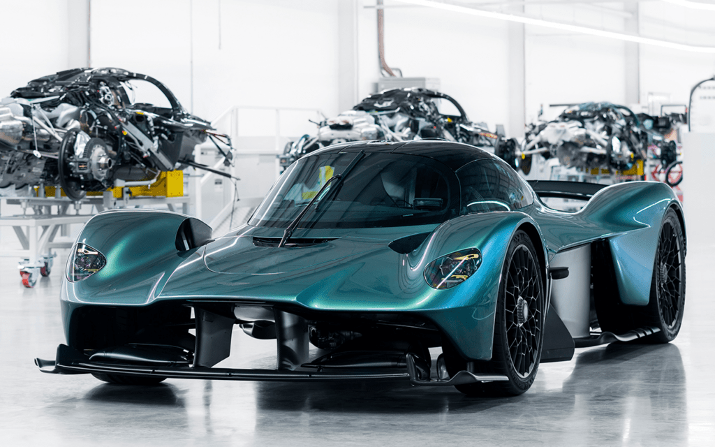 O Aston Martin Valkyrie é um hipercarro de referência