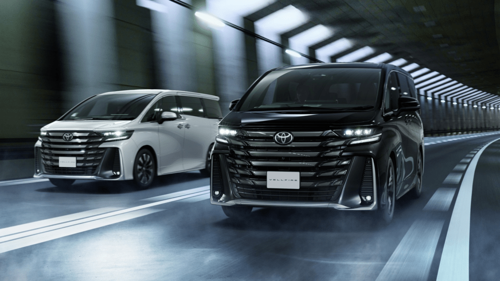 Minivan Alphard e Vellfire de última geração