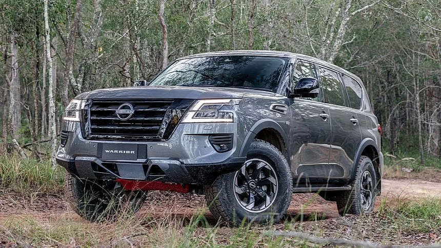 Nissan Patrol Warrior 2024: Ótimo em trilhas