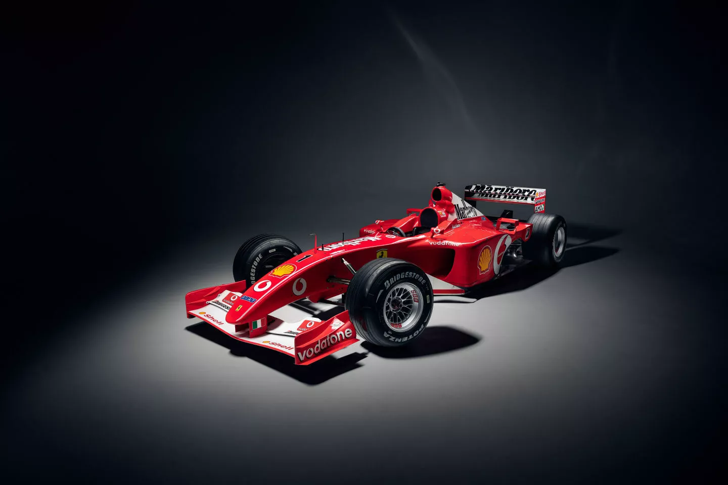 F2001b de Michael Schumacher vai a leilão