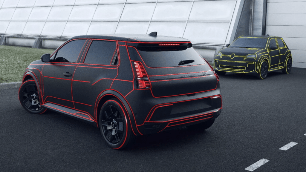 Renault 5 EV compartilha detalhes de produção no último teaser