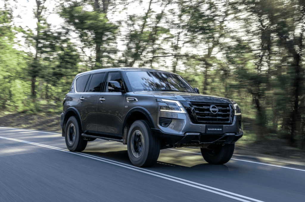 Nissan Patrol Warrior 2024: Ótimo em trilhas